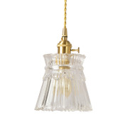 Nordic Style Pendant Lights Brass Glass Cloakroom Clothing Store Cafe