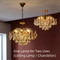 Royale Crystal Chandelier Light French Style