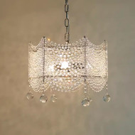 HENRIETTA K9 Crystal Chandelier Light for Study, Living Room & Dining - European Style