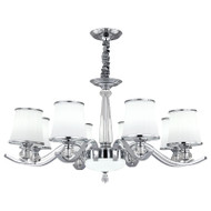 FESTA K9 Crystal Chandelier for Living Room, Dining Room & Bedroom - Modern Style