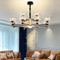 Raffles, Metal LED Chandelier Light Post-modern Living Room Bedroom Dining Room