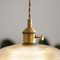 Fuoco Glass Round Pendant Light American Retro Style