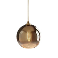 JAKOB Glass Pendant Light for Leisure Area, Living Room & Dining - Nordic Style