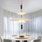 Modern LED Pendant Light Creative Simple Iron Aluminum Living Room Bedroom