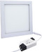 Square LED recessed panel downlight (front)