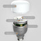 E27 Yeelight IPL Energy-saving Replacement LED Smart Bulb 1S Adjustable Color Light Yellow and White Light Indoor Home 