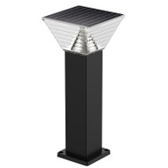 ORA Aluminum Solar Bollard Light for Garden & Park - Modern Style