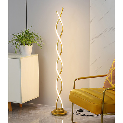 Helix floor lamp for Minimalist and Modern