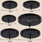 Basic Round base plate for pendant lights (Chassis Accessories)