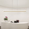 Office lights, Aluminum Dimmable Linear Pendant Light for Modern and Minimalism