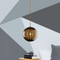 JACOB Glass and Iron Pendant Light for Leisure Area, Living Room & Dining - Modern Style