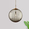JACOB Glass and Iron Pendant Light for Leisure Area, Living Room & Dining - Modern Style