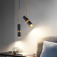 Modern Minimalist Long Line Light Luxury LED Pendant Light Restaurant Bar