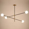 Brass Ball Shape Chandelier LED Lights for Minimalist and Modern