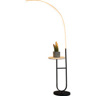 ESMÉ Dimmable Arc Floor Lamp for Study, Living Room & Bedroom - Modern Nordic Style