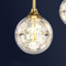 Babysbreath Metal Glass Round LED Ceiling Light for Nordic