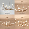 BIRCH Tree Branch Metallic Chandelier Light for Living Room & Dining - Modern Nordic Style