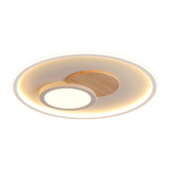 Aluminum Wood Acrylic LED Ceiling Light for Nordic