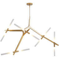 NAOMI Metal Chandelier for Living Room, Dining Room & Restaurant - Modern Style