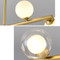 MARGUERITE Glass Ball Chandelier Light for Study, Bedroom & Dining - Nordic and Modern Style