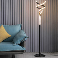 Aluminum Metal Marble LED Floor lamp Living room for Modern and Simple