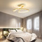 ASTER Dimmable Aluminum Ceiling Light for Bedroom, Living Room & Dining - Nordic Style 