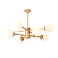 EMERSON Wooden Chandelier for Living Room, Dining Room & Restaurant - Modern Style