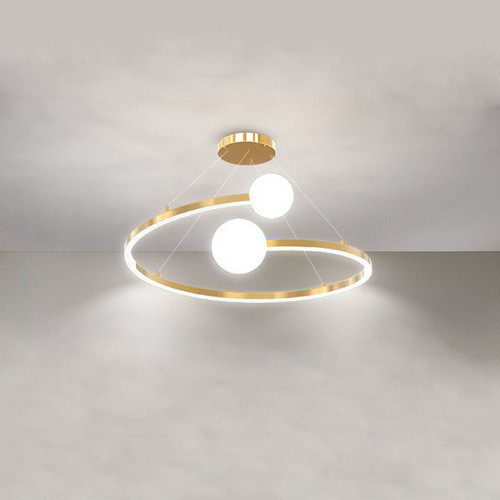 XILING, Iron Acrylic Ring Shape LED Pendant Lights for Modern