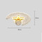 COMO Dimmable Acrylic Moon Ceiling Light for Study, Living Room, Children's Room - Modern Style
