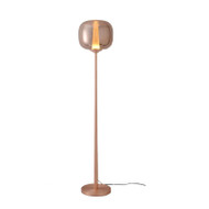 Glass Lampshade Metal LED Floor Lamp Living Room for Modern 