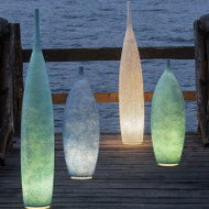 Resin Fibers Vase LED Floor Lamp Living Room for Modern