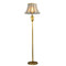 Glass Lampshade Brass LED Floor Lamp for European