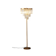 K9 Crystal Copper LED Floor Lamp Living Room for Modern and Nordic