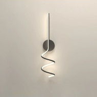 Aluminum Iron Ribbon Shape LED Wall Light for Modern Simple