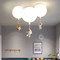 KOSMOS Astronaut Glass LED Pendant Lights for Living Room, Dining Room & Restaurant - Modern Style