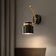 Nordic Full Copper Wall Lamp Bedroom Bedside