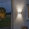 ALVAN Aluminum IP65 LED Outdoor Wall Light for Park, Villa & Garden - Modern Style