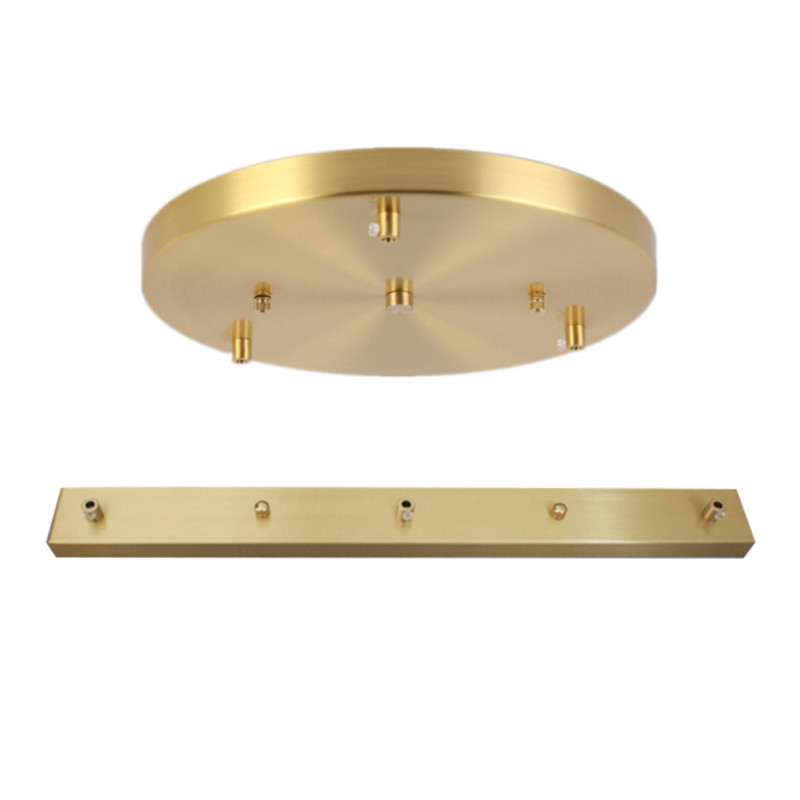 pendant light base plate