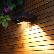 ABS Waterproof Solar Energy LED Outdoor Wall Light for Modern