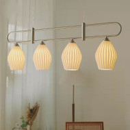 French Light Luxury Modern Style Long Minimalist Dining Lamp