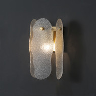 Modern Minimalist Water Pattern Glass Design Sense Living Room Bedroom Bedside Wall Lamp