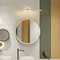 Modern Minimalist Mirror Headlight Bathroom Mirror Cabinet Light Dresser