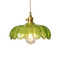 HAMILTON Brass LED Pendant Light for Study, Living Room & Dining - American and Vintage Style