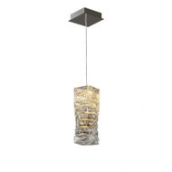 Stainless Steel Crystal LED Pendant Light for Modern and Nordic