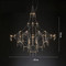 Stainless Steel Crystal LED Chandelier for Modern