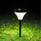 YUEXINGHE, ABS PC RGB Outdoor Solar Post Head Light Garden Light Lawn Light