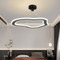 Simple Modern Irregular Round Dining Room Pendant Lamp