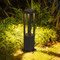Glass Aluminum LED Waterproof Solar Energy Outdoor Light Garden Lamp Post Light
