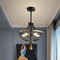 Metal LED Pendant Light Living Room for Modern