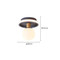 Metal Wood Acrylic LED Ceiling Light Balcony for Modern and Nordic